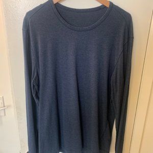 Navy Blue Lululemon 5-Year Basic Long Sleeve XL